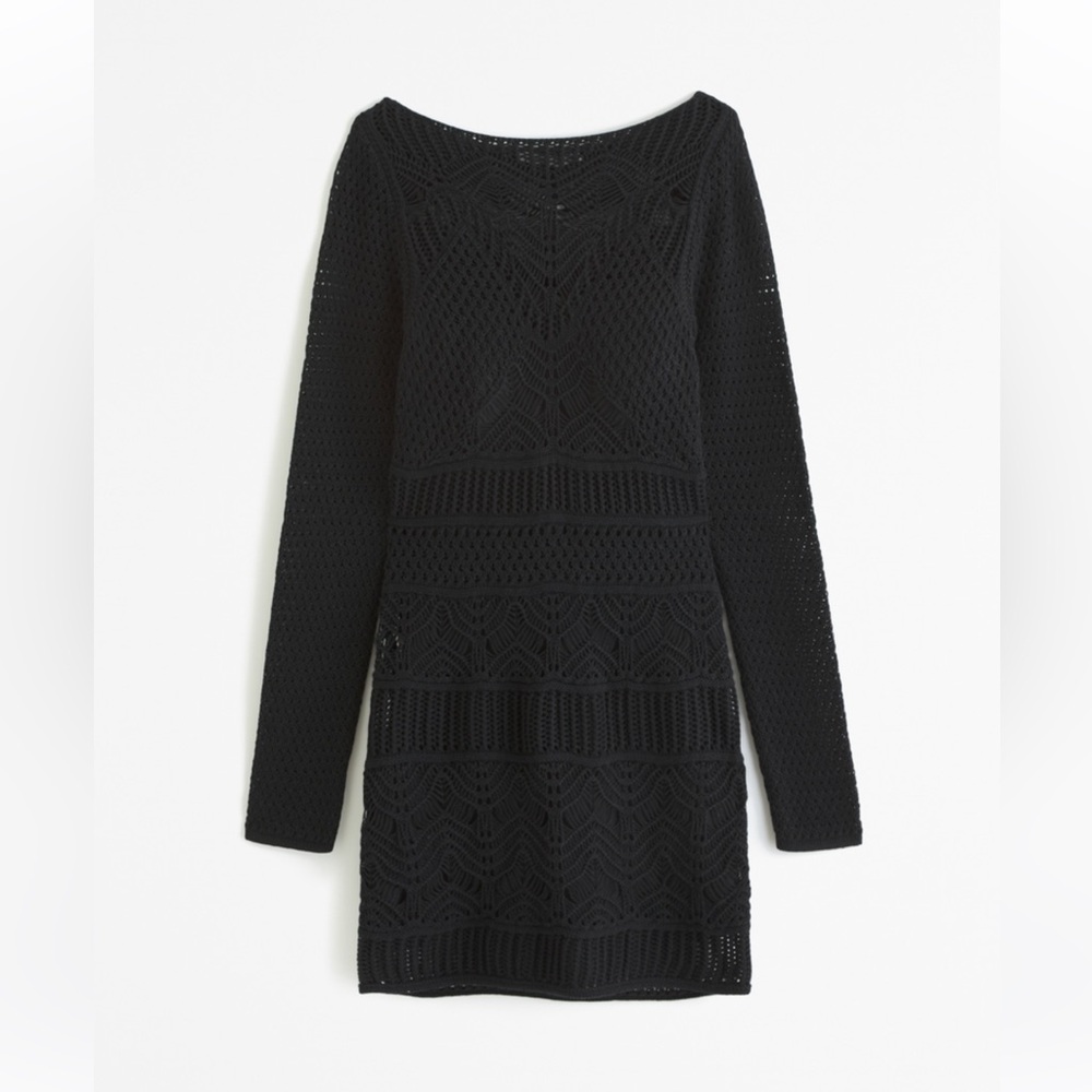 Abercrombie & Fitch Black Mini Dress